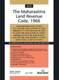  Buy The Maharashtra Land Revenue Code, 1966